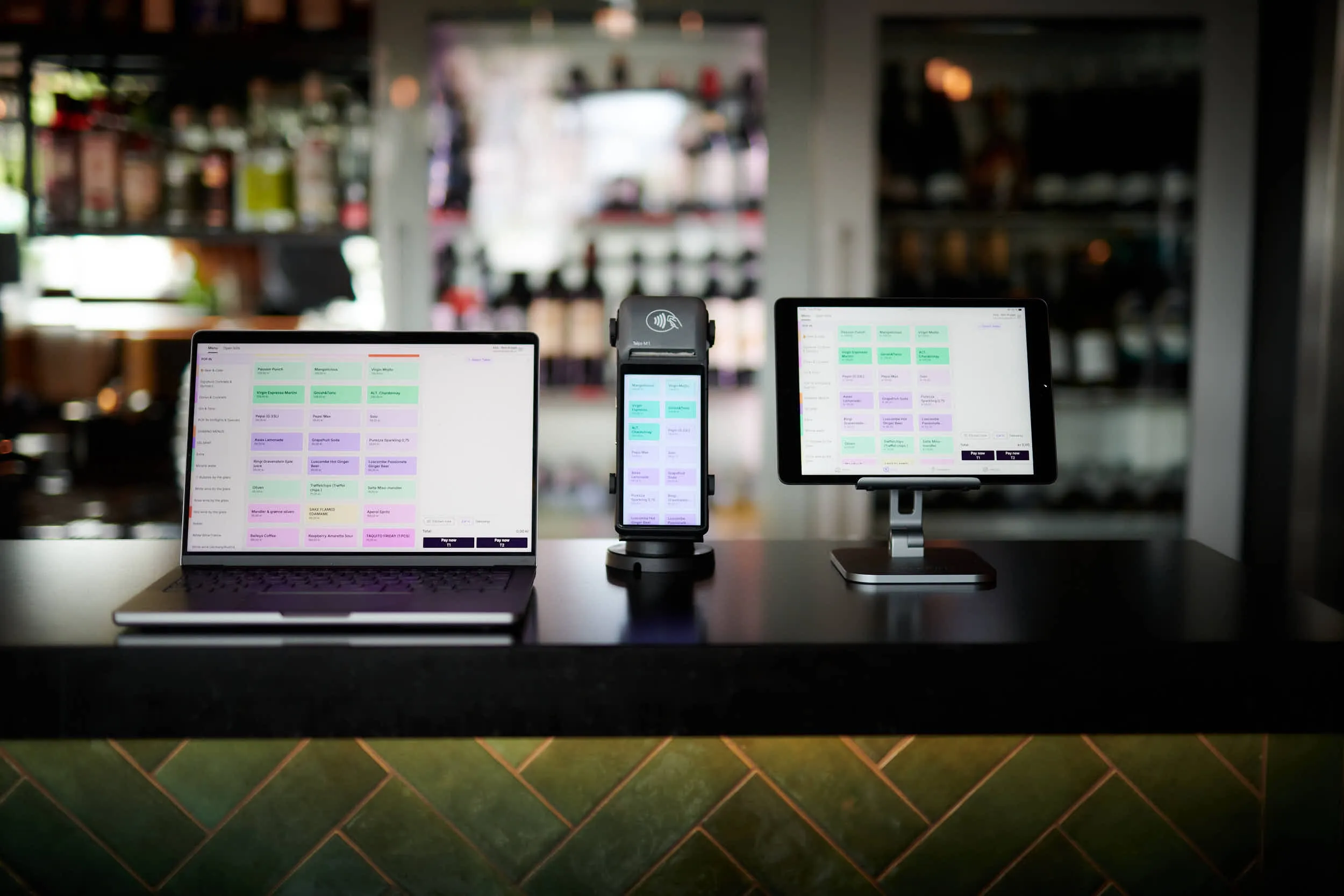Favrit’s POS system in use